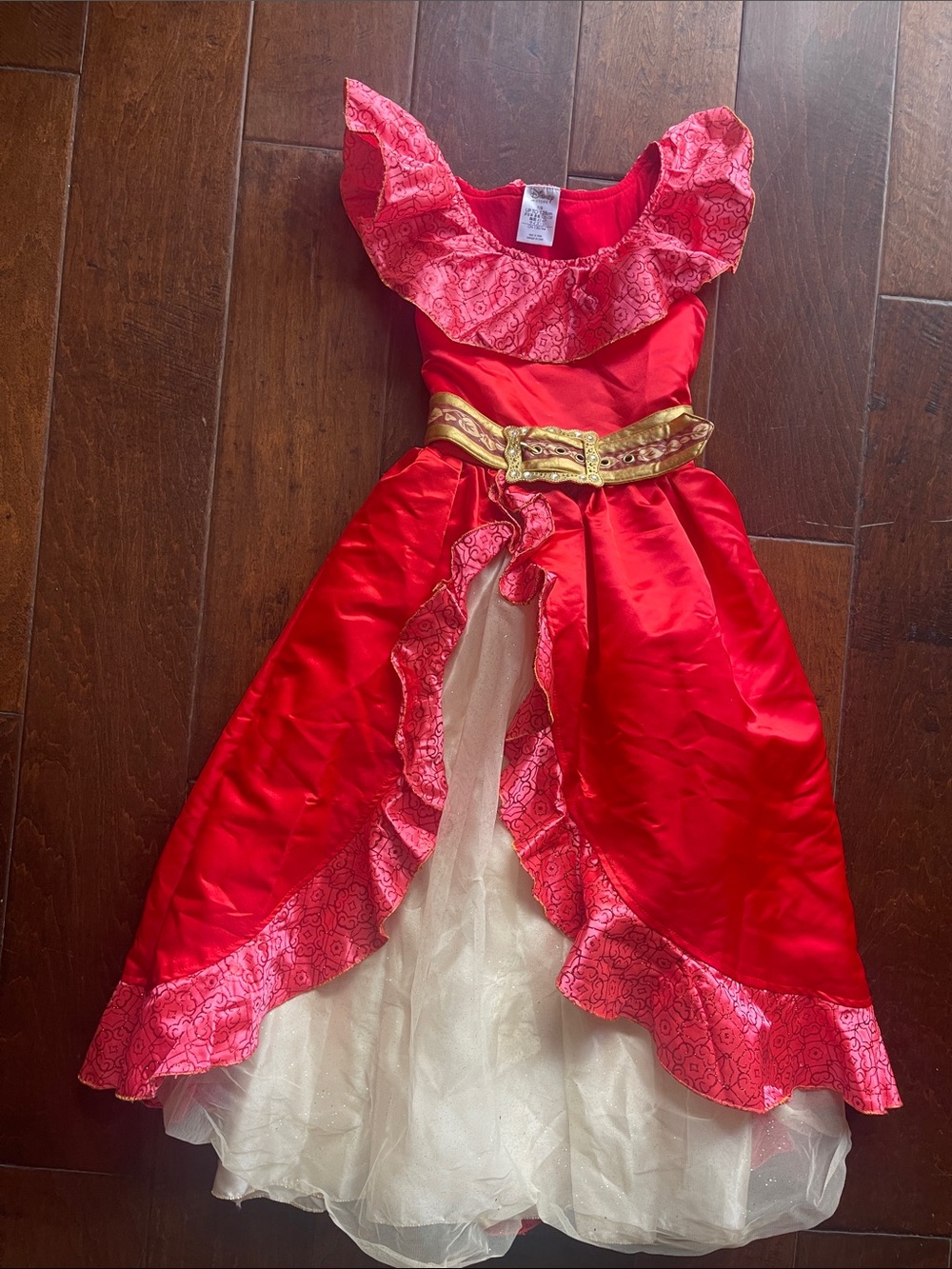 DISNEY STORE Princess Elena Of Avalor Halloween Costume/Dress Size 7/8